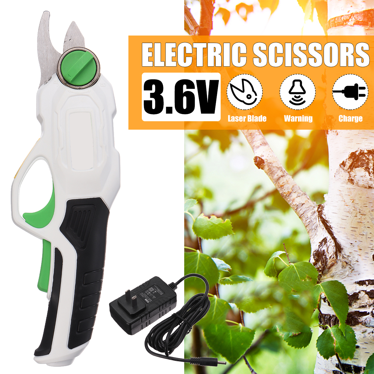 36V-2000mAh-Cordless-Rechargeable-Electric-Branch-Cutter-Pruning-Shears-Secateur-Scissor-Tool-1684926-2