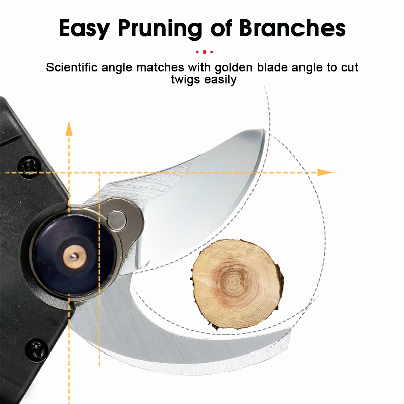 36VF-25mm-Cordless-Electric-Pruning-Shears-Cutter-Li-ion-Tree-Branch-Cutting-Tool-W-1-or-2-Battery-1670530-6