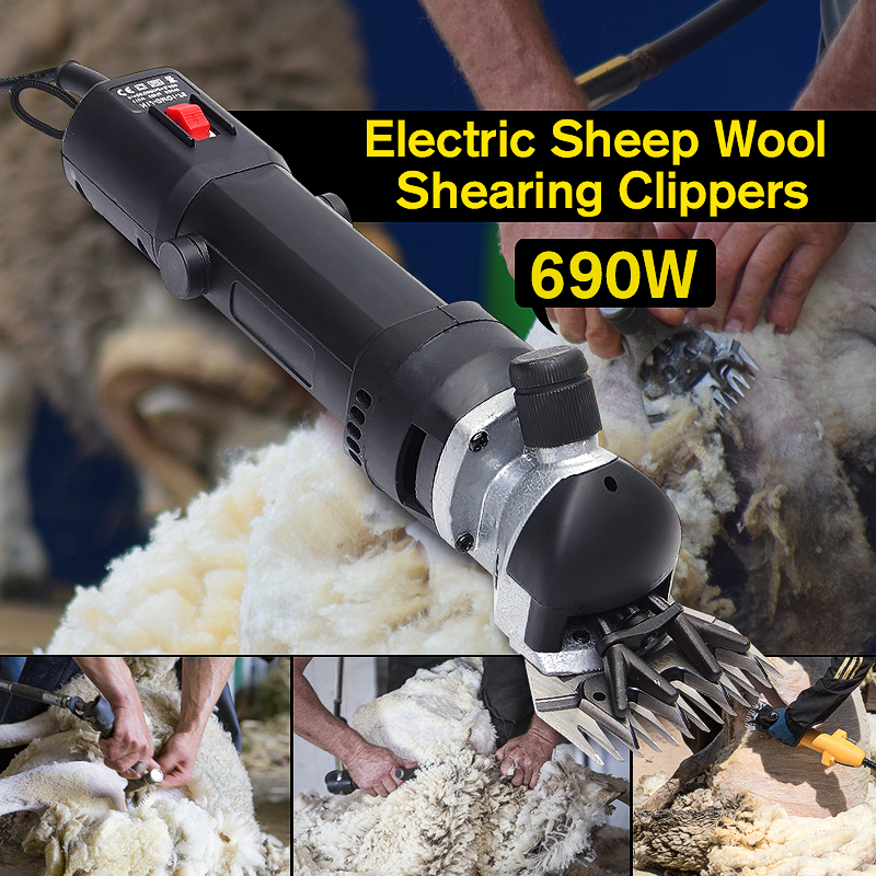6-Speeds-Electric-Sheep-Clippers-690W-Electric-Shears-Shearing-Clipper-Grooming-Haircut-Trimmer-1347456-3