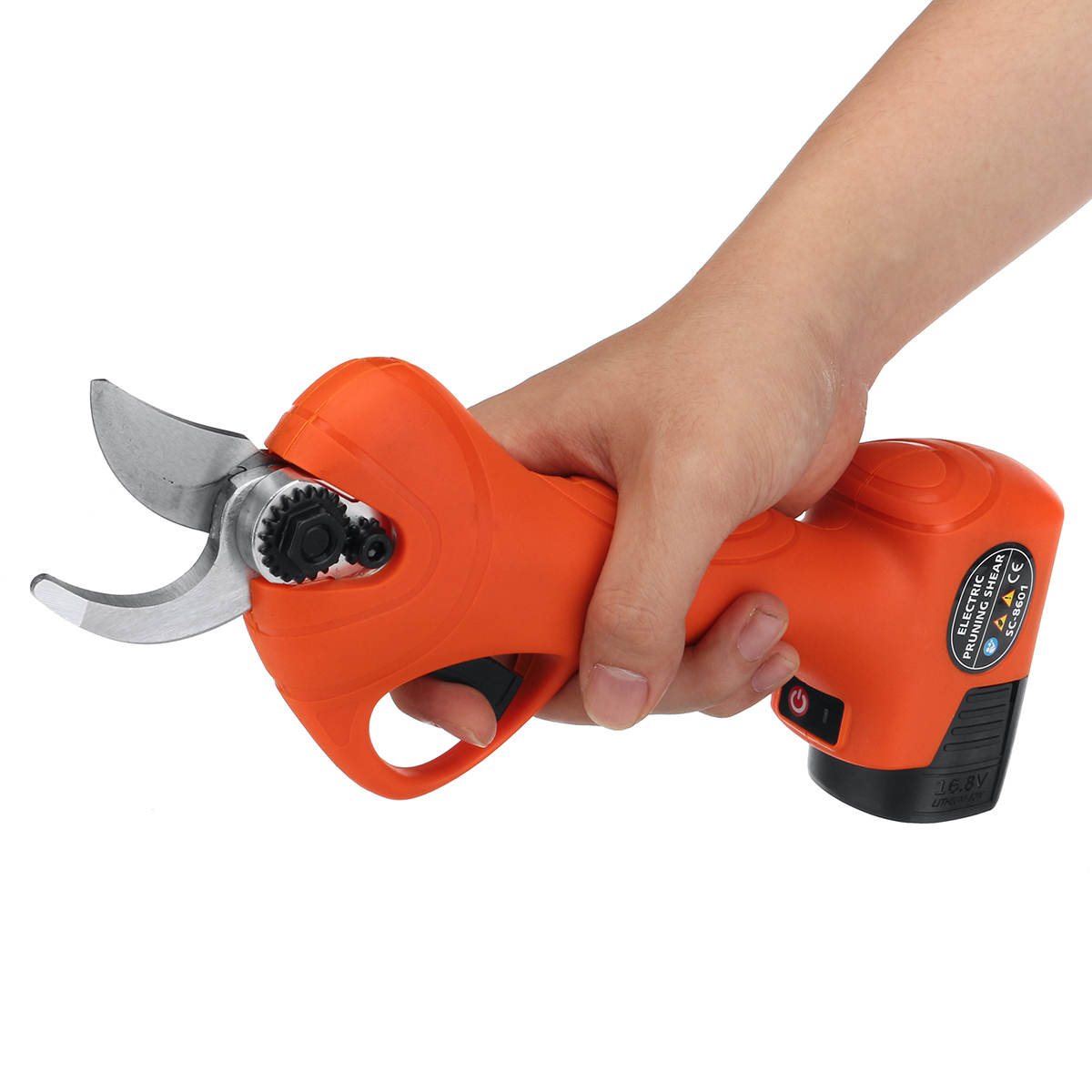 600W-168V-Cordless-Electric-Pruning-Shears-Scissors-Garden-Branch-Cutter-Trimmer-Tool-W-12-Battery-1860999-3