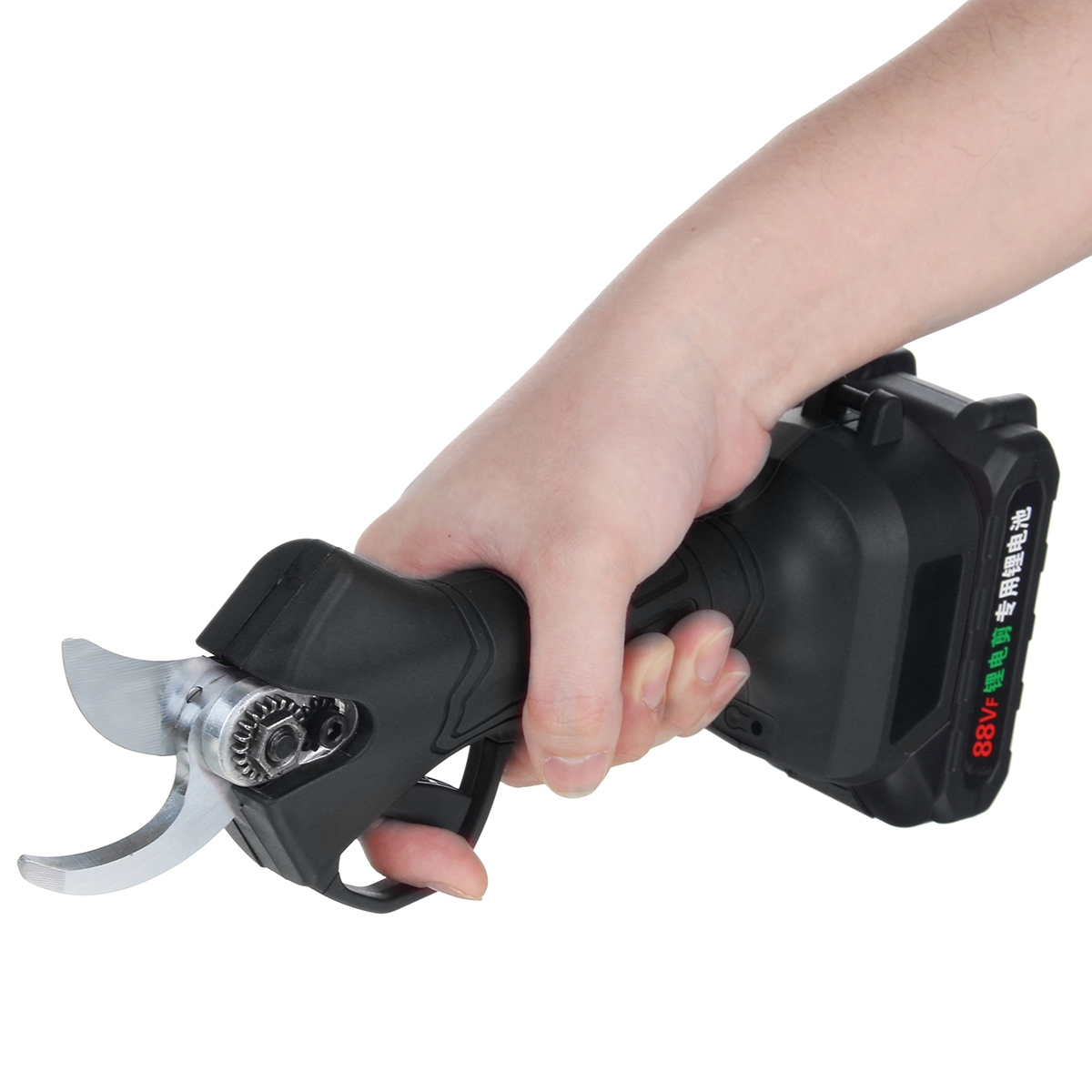 MUSTOOL-88VF-Cordless-Rechargeable-Electric-Pruning-Shears-W-12pcs-Battery-Garden-Scissor-Hedge-Trim-1827864-7