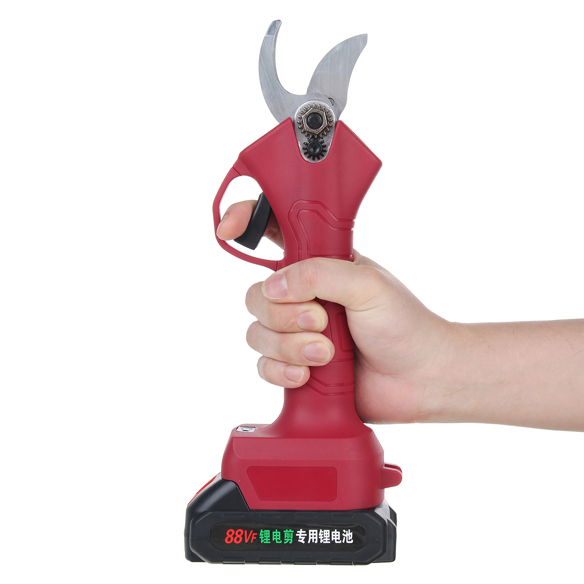 MUSTOOL-88VF-Cordless-Rechargeable-Electric-Pruning-Shears-W-12pcs-Battery-Garden-Scissor-Hedge-Trim-1827864-8
