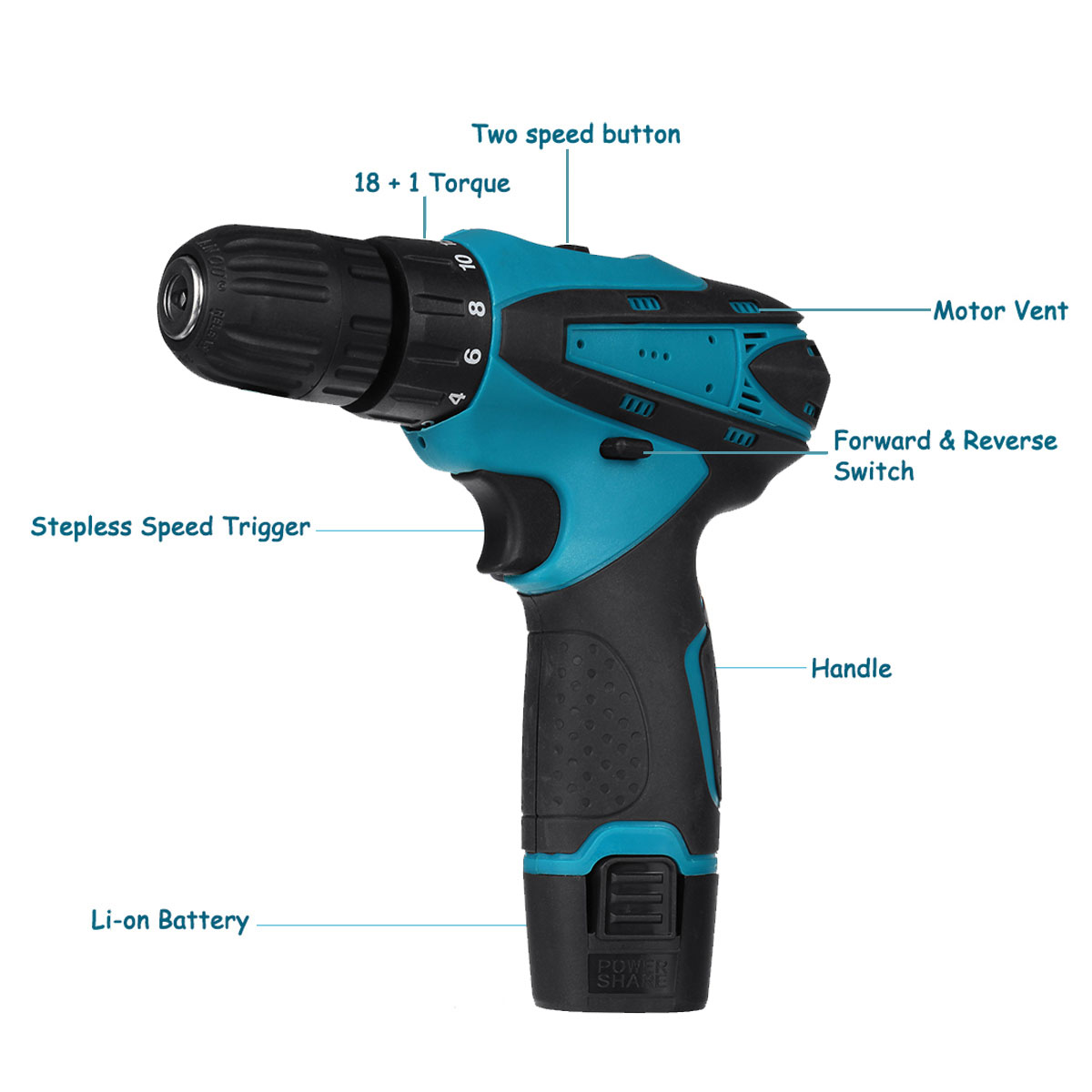 12V-Cordless-Electric-Drill-Screwdriver-2-Speeds-Impact-Drill-Driver-Set-W-12-Battery--Plastic-Box-1871608-11