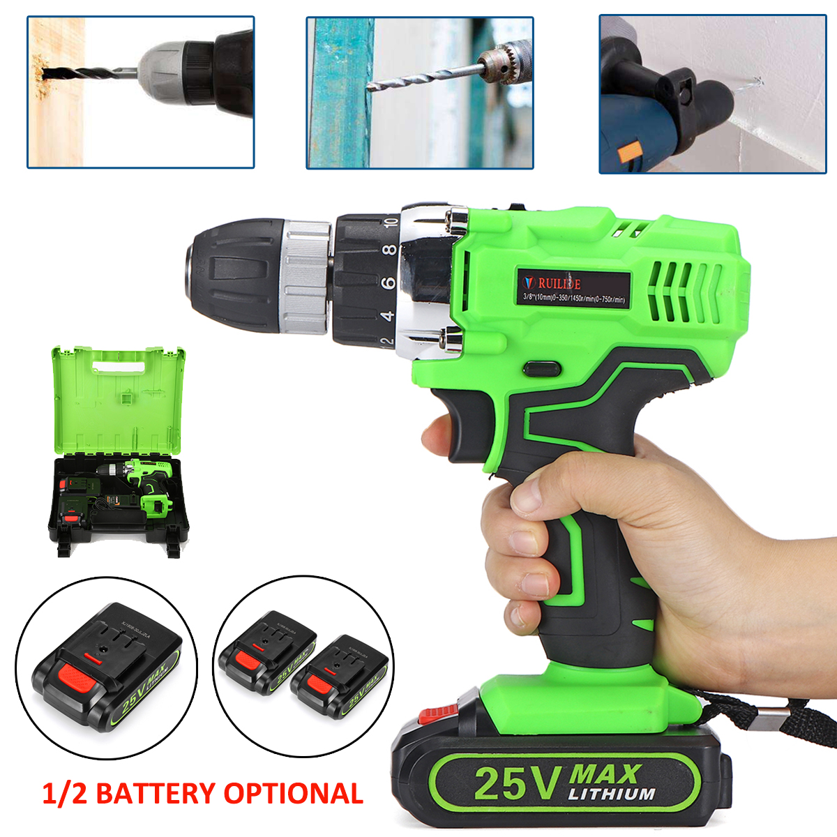 25V-Li-ion-Electric-Screwdriver-Dual-Speed-Power-Screw-Driver-Tool-For-DIY-Building-Engineering-1368106-3