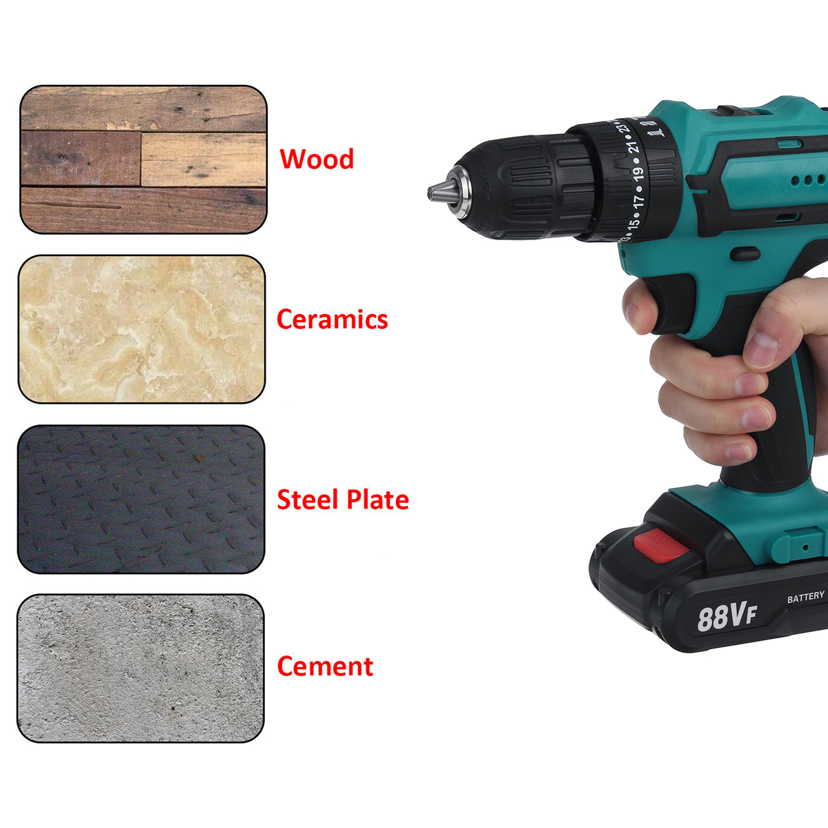 88VF-Cordless-Drill-3-IN-1-Electric-Screwdriver-Hammer-Impact-Drill-7500mAh-2-Speed-1787578-4
