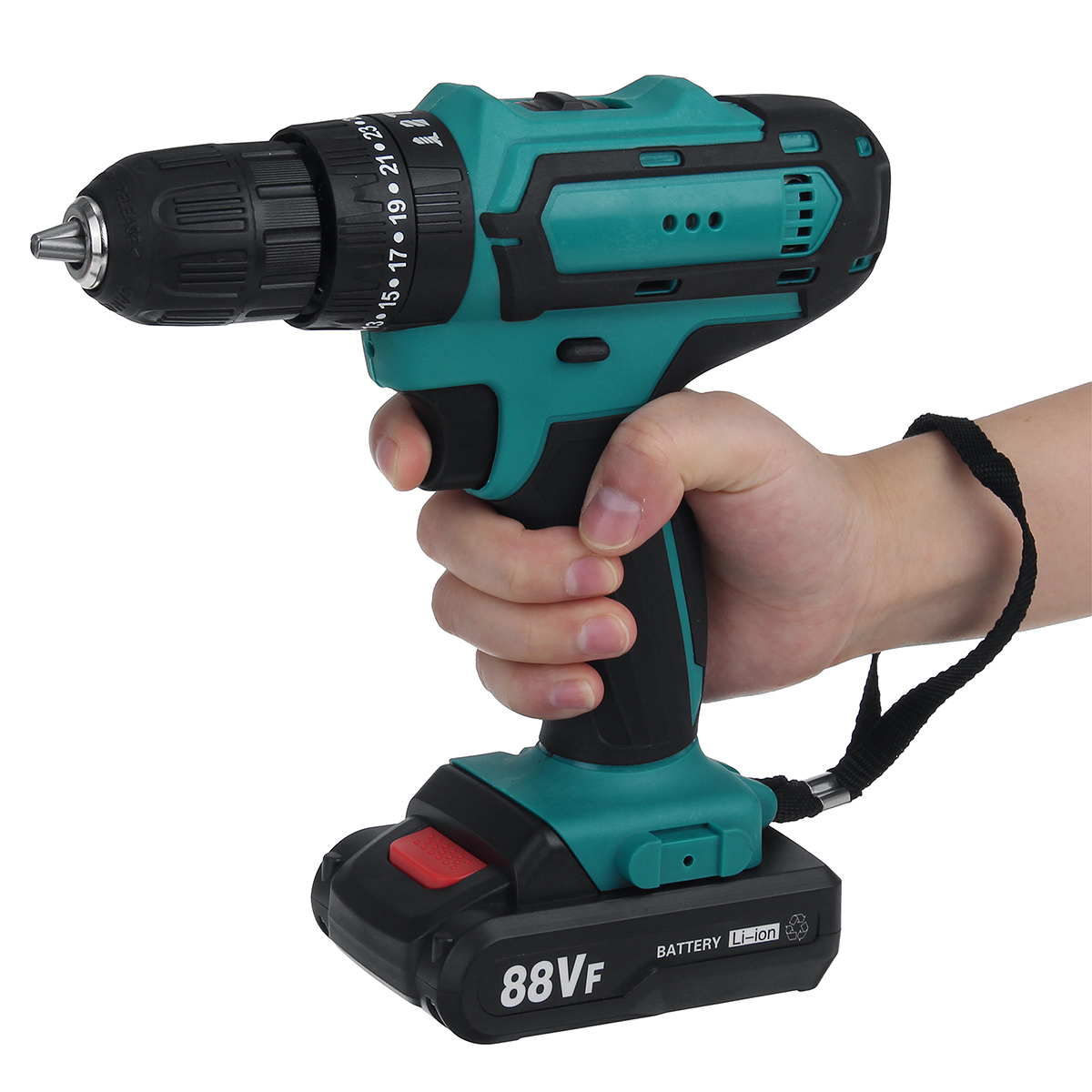 88VF-Cordless-Drill-3-IN-1-Electric-Screwdriver-Hammer-Impact-Drill-7500mAh-2-Speed-1787578-6