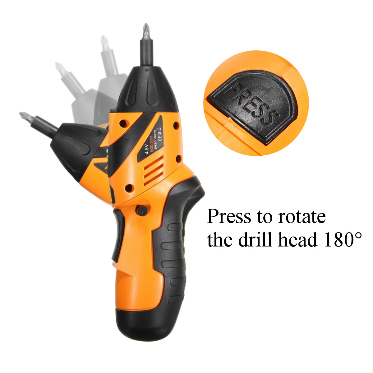 DCTOOLS-45-In-1-Non-slip-Electric-Drill-Cordless-Screwdriver-Foldable-with-US-Charger-1145930-4
