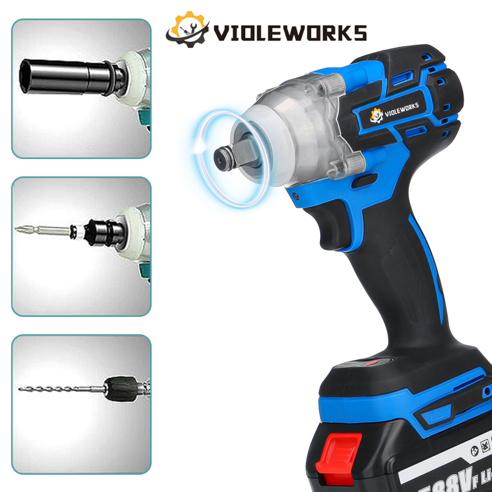VIOLEWORKS-588VF-800NM-2-in-1-Electric-Cordless-Brushless-Impact-Wrench-Driver-Socket-Screwdriver-1825695-3