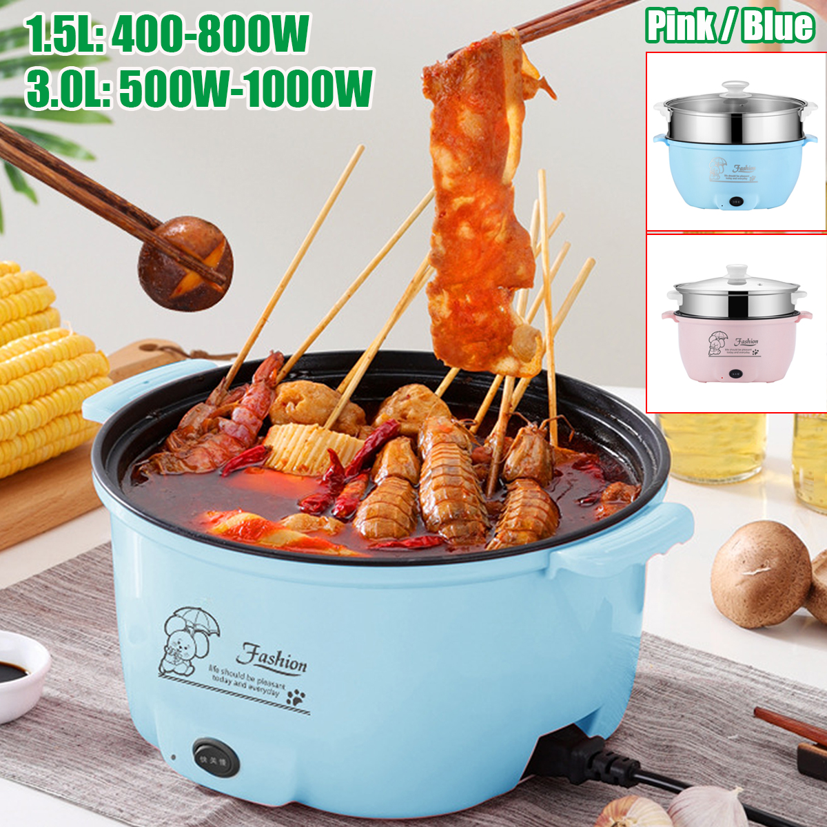 15L30L-Electric-Cooking-Non-stick-Pan-800W1000W-Mini-Electric-Cooker-With-Lid-220V-1911238-1