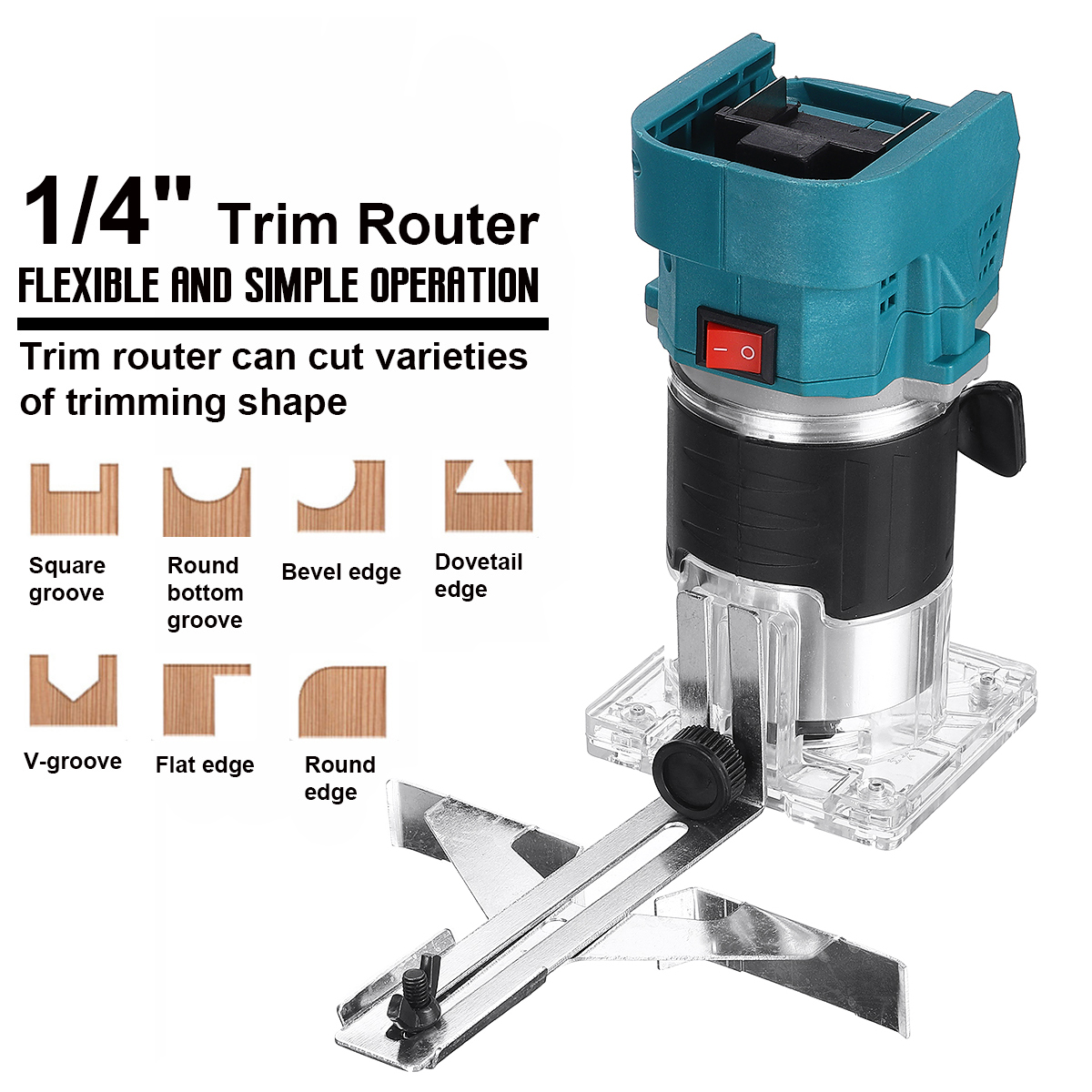 1000W-35000RPM-Electric-Hand-Trimmer-Woodworking-Wood-Milling-Machine-Without-Battery-For-Makita-Bat-1851537-3