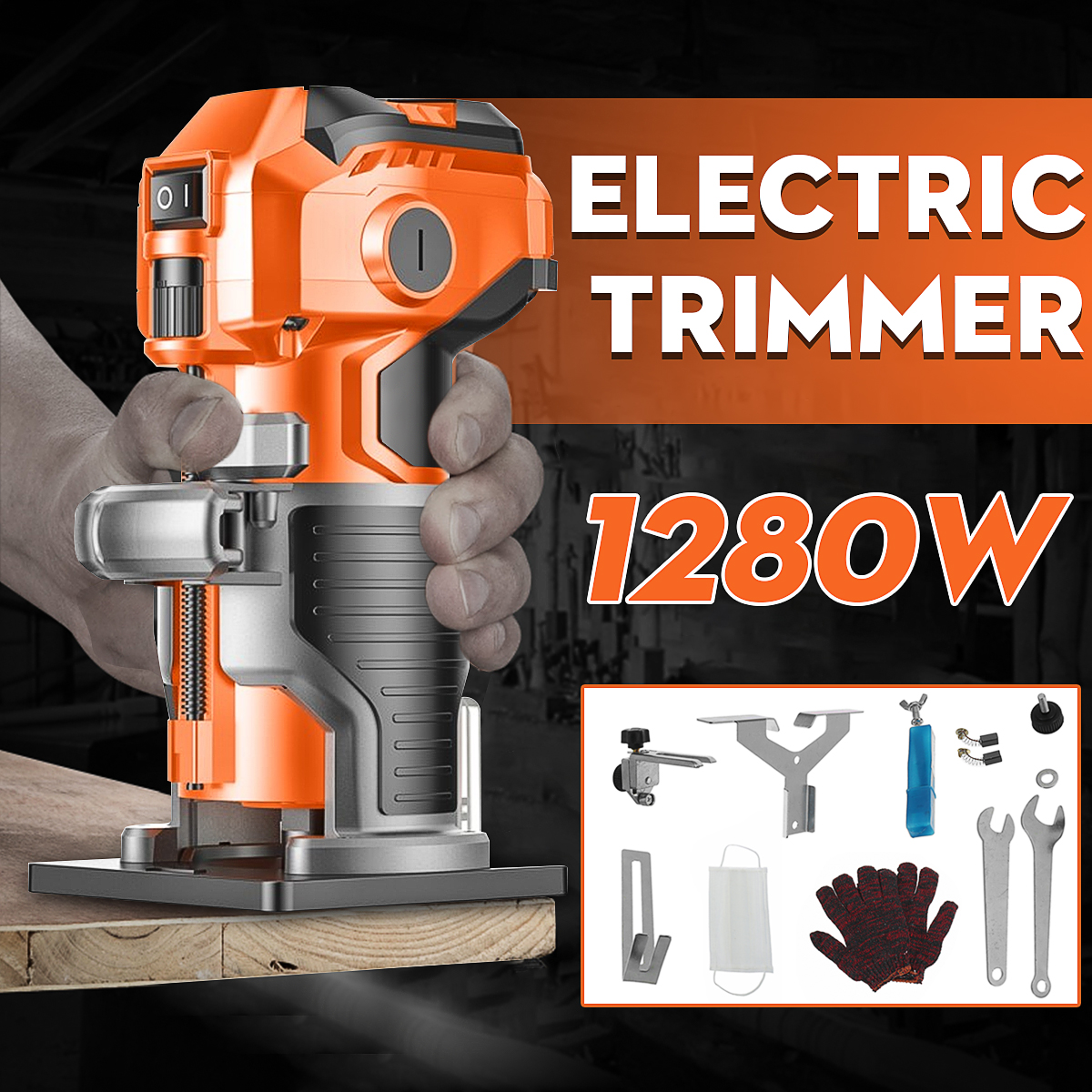 1280W-35000rmin-Electric-Hand-Trimmer-Wood-Laminator-Router-Edge-Joiners-Set-1541348-1