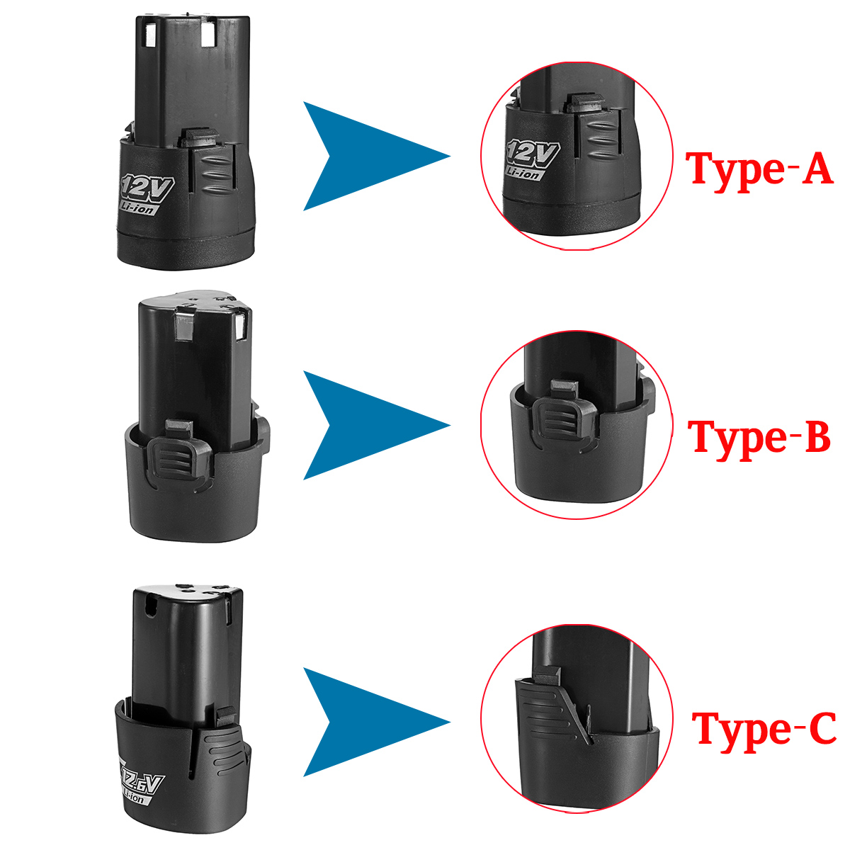 12V-Power-Tool-Battery-Li-ion-Battery-B-Type-For-Drillpro-12V-Wireless-Electric-Grass-Trimmer-Kit-La-1877398-4