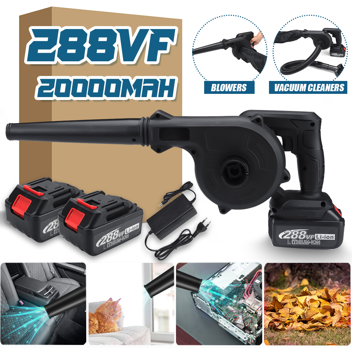 2-IN-1-18V-Cordless-Electric-Air-Blower--Suction-Handheld-Leaf-Computer-Dust-Collector-Cleaner-W-Non-1855962-3