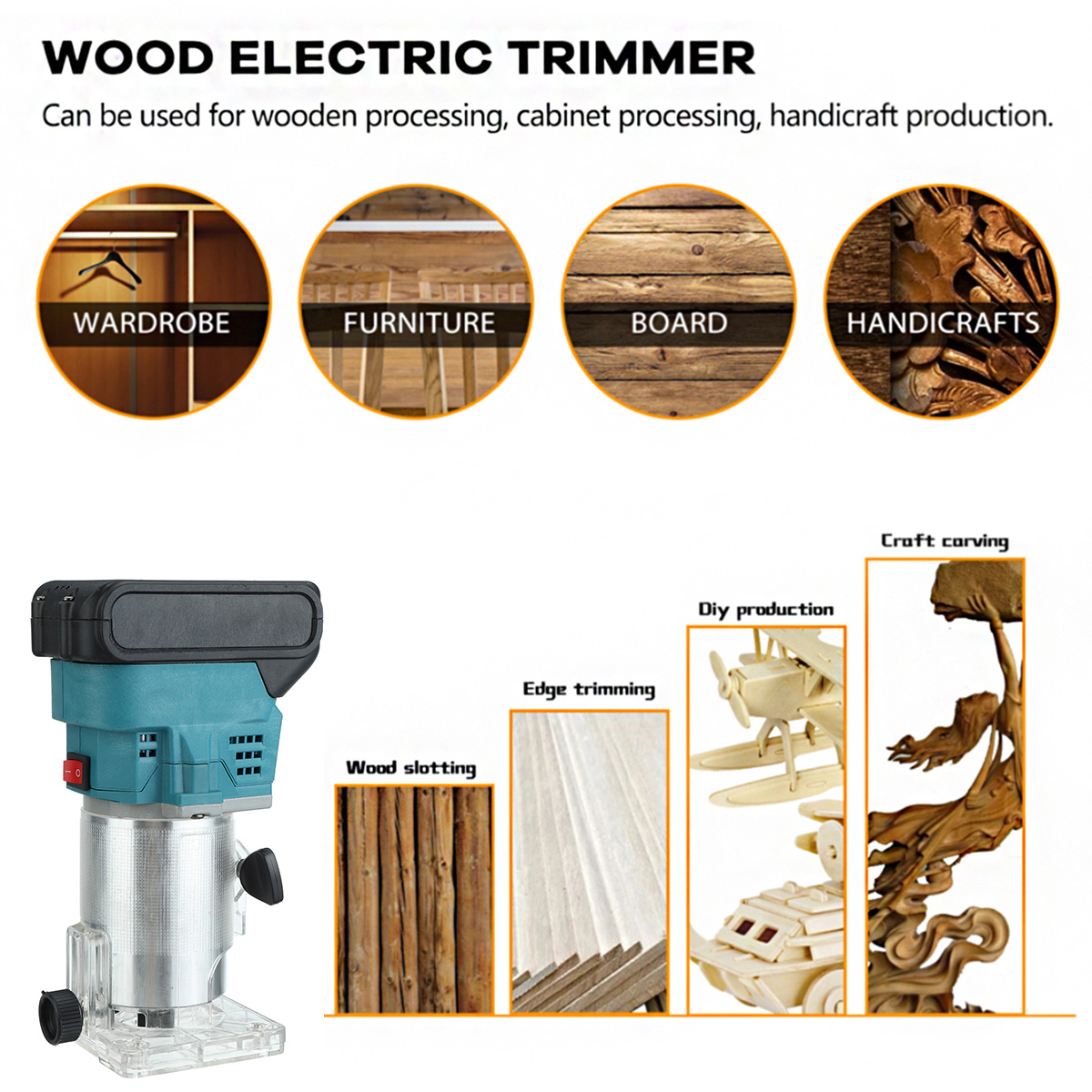 635mm-Cordless-Electric-Trimmer-Compact-Palm-Router-Corded-Woodworking-Trimming-Edge-Guide-Wood-W-12-1854950-3