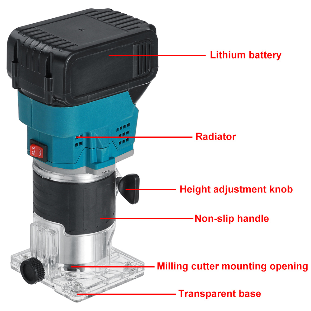 850W-30000RPM-Electric-Hand-Trimmer-Wood-Milling-Engrave-Machine-w-288VF-22900mah-Battery-1841578-7