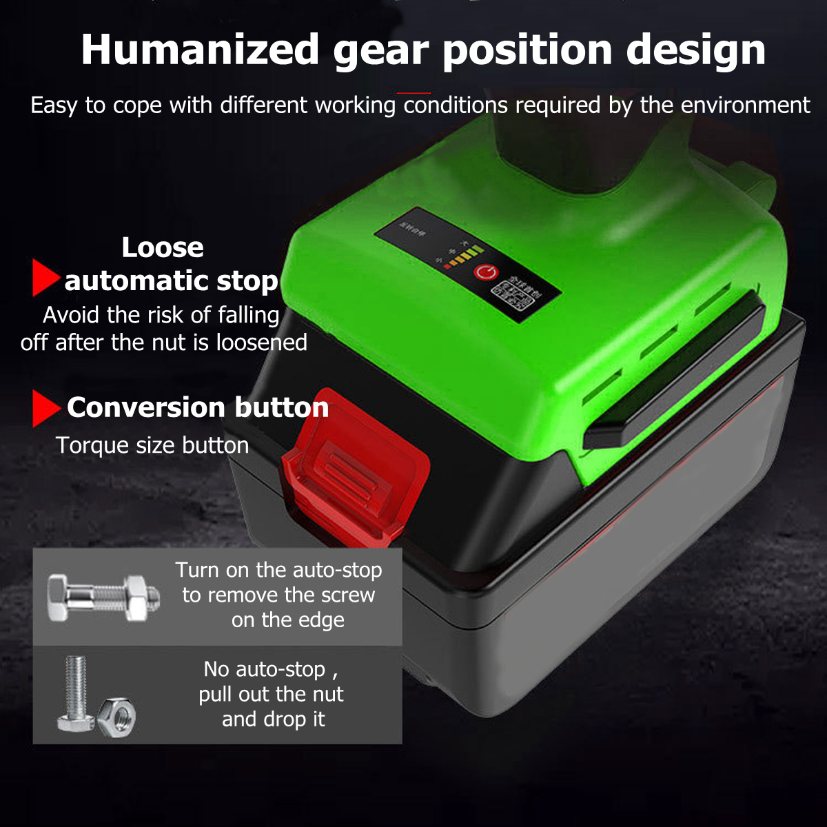 12-520Nm-19800mAh-Electric-Cordless-Impact-Wrench-Brushless-Battery--Case-1676852-13
