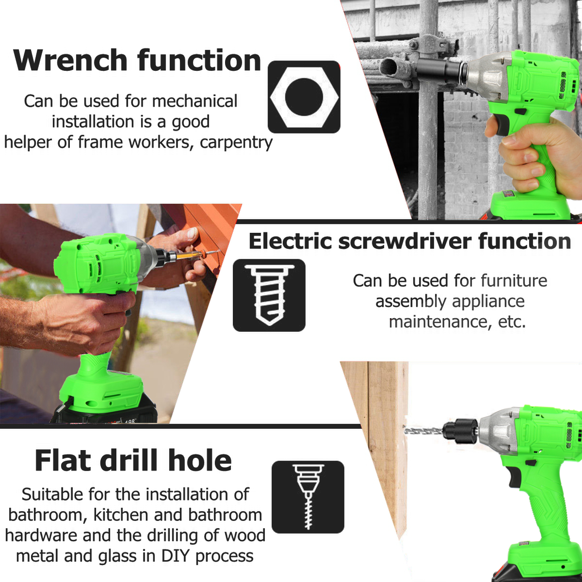 12-520Nm-19800mAh-Electric-Cordless-Impact-Wrench-Brushless-Battery--Case-1676852-7