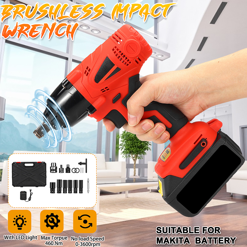 12-88VF-Brushless-Electric-Wrench-Cordless-Impact-Wrench-Drilling-For-Makita-Battery-1690112-2