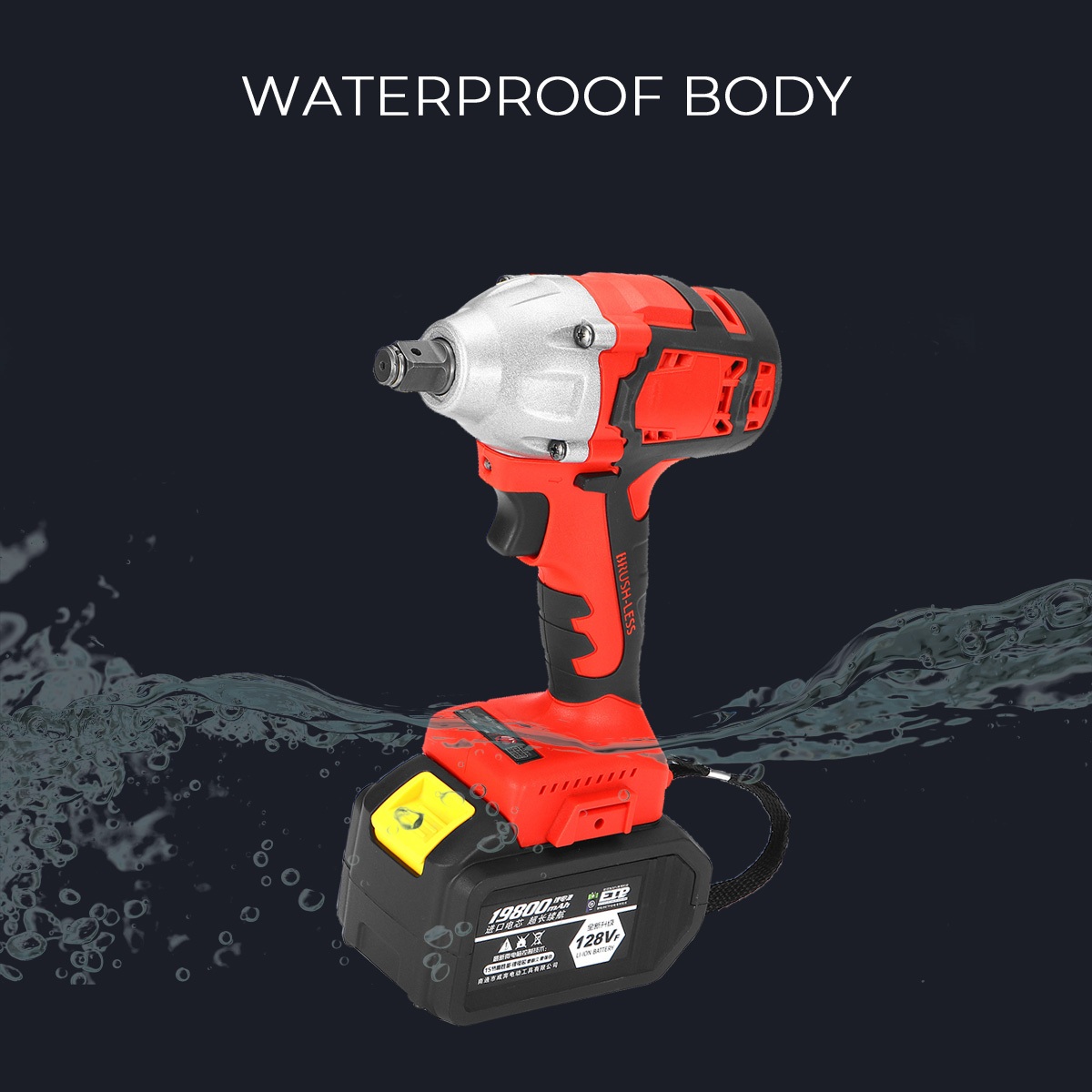 128VF-19800mah-Electric-Impact-Wrench-Brushless-Cordless-Drill-Tool-With-Battery-1685512-9
