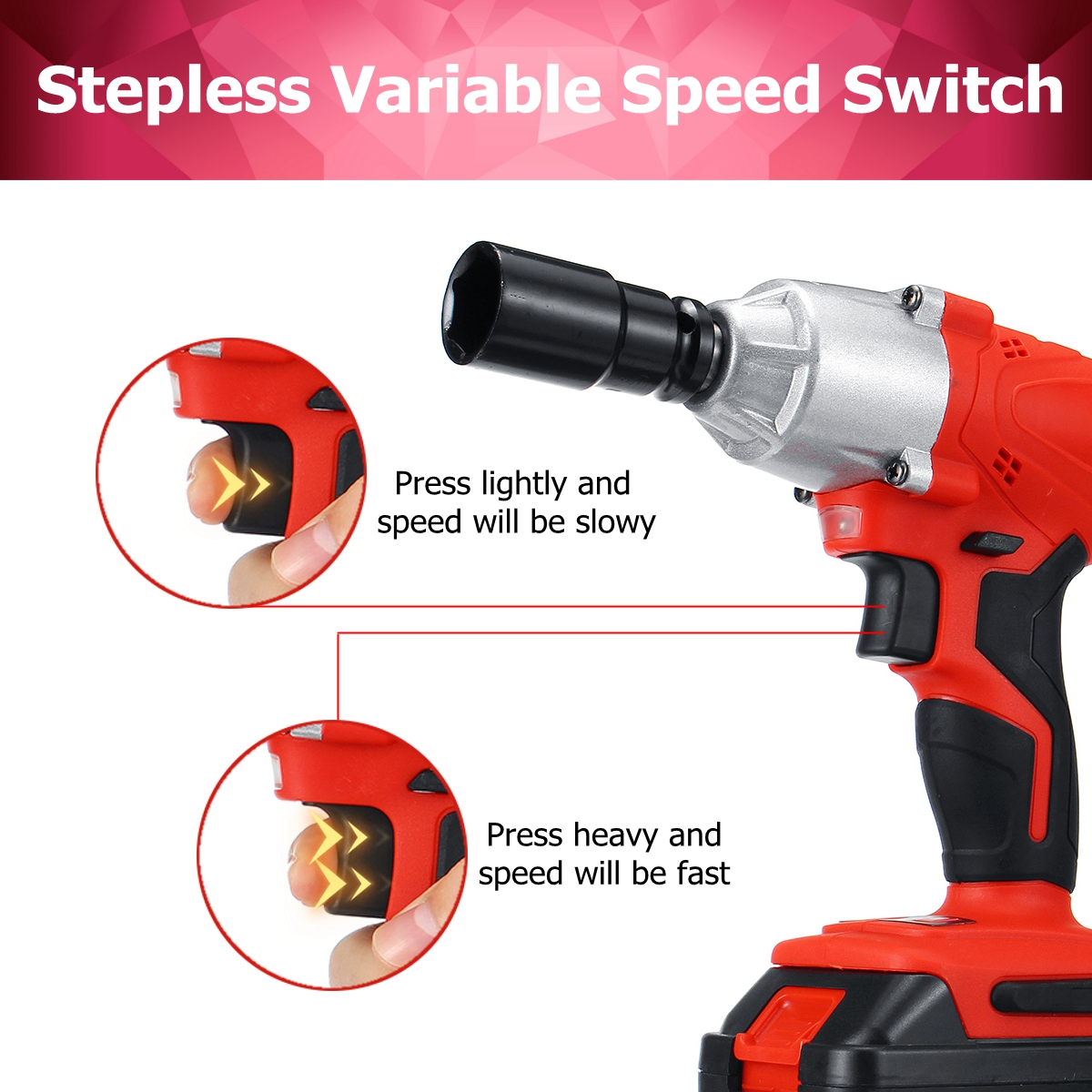 128VF188VF-Electric-Wrench-350Nm-High-Torque-Impact-Wrench-Cordless-12-Batteries-1-Charger-1431843-5