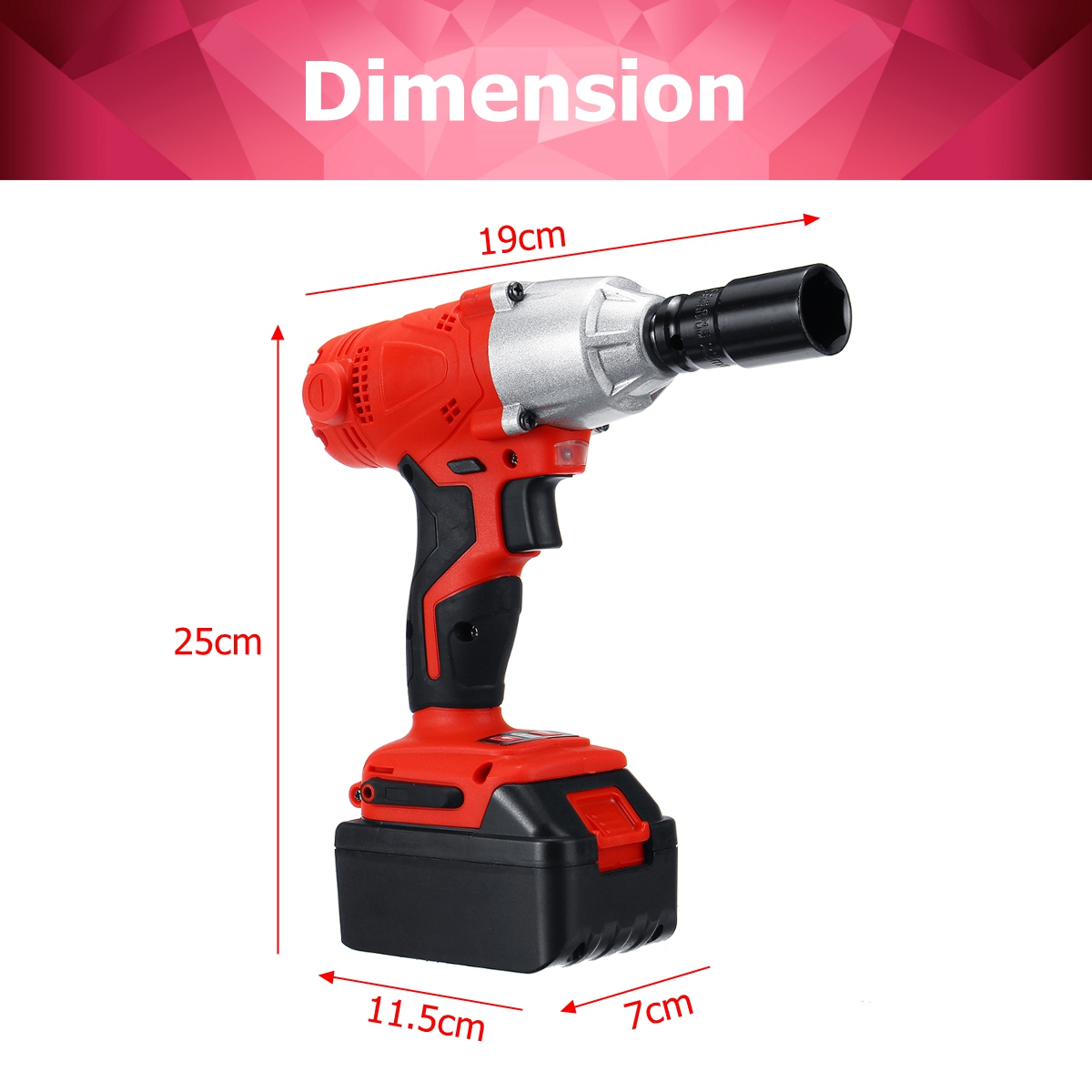 128VF188VF-Electric-Wrench-350Nm-High-Torque-Impact-Wrench-Cordless-12-Batteries-1-Charger-1431843-7