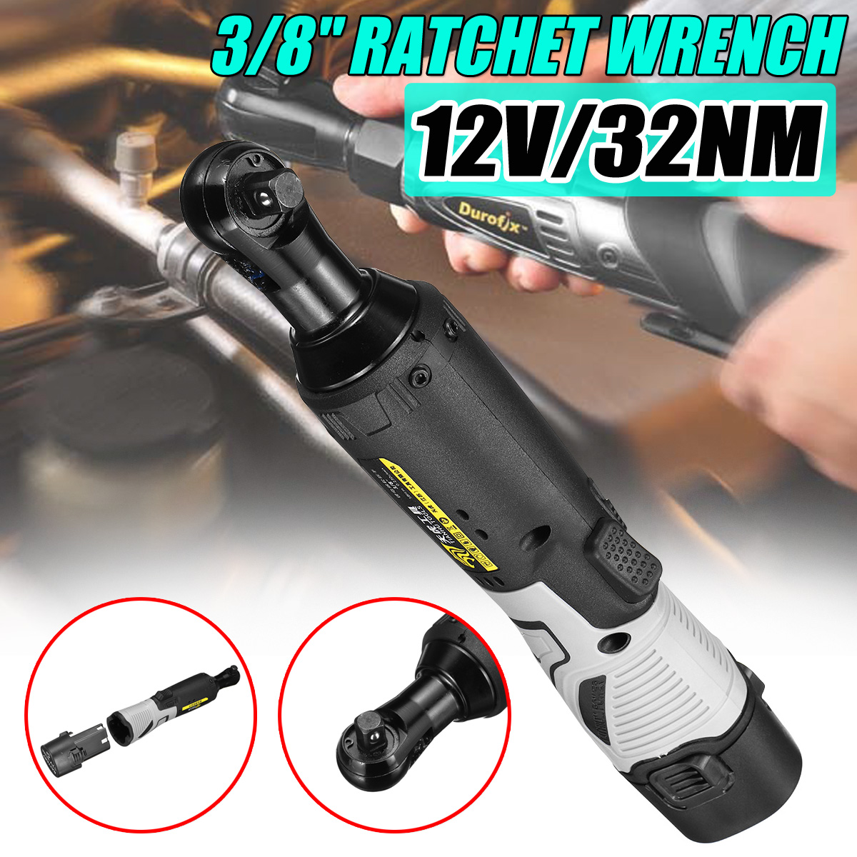 12V-38quot-Cordless-Electric-Ratchet-Wrench-Tool-Set-with-Battery--Charger-Kit-32NM-1300m-1579975-1