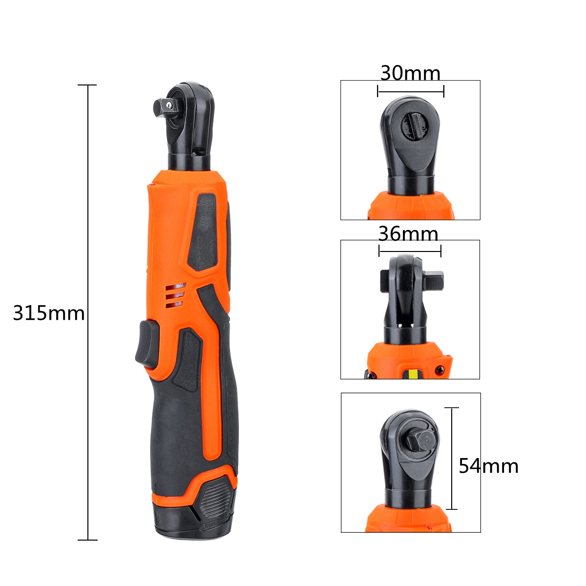 12V-40Nm-Cordless-Electric-Ratchet-Right-Angle-Wrench-Recharge-With-1-or-2-Li-ion-Battery-1724318-8