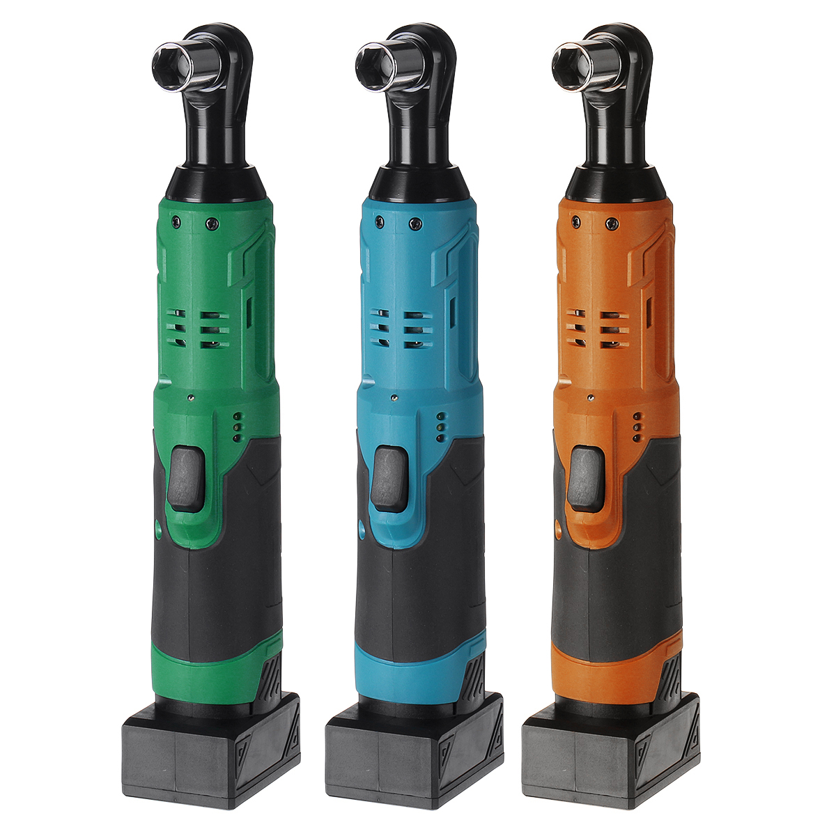 12V-65Nm-38quot-Cordless-Electric-Ratchet-Wrench-Tool-LED-Electric-Wrench-W-2pcs-Battery-1757428-7