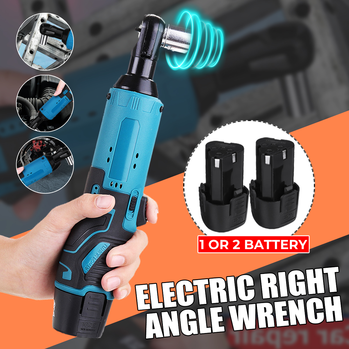 12V-Right-Angle-Wrench-LED-1500mAh-Rechargeable-Ratchet-Wrench-Car-Repair-Tool-W-12pcs-Battery-1765715-2