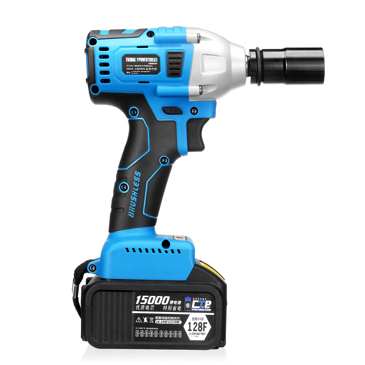 15000mAh-Electric-Impact-Wrench-340Nm-Cordless-Brushless-with-2-Lithium-Battery-1392865-6