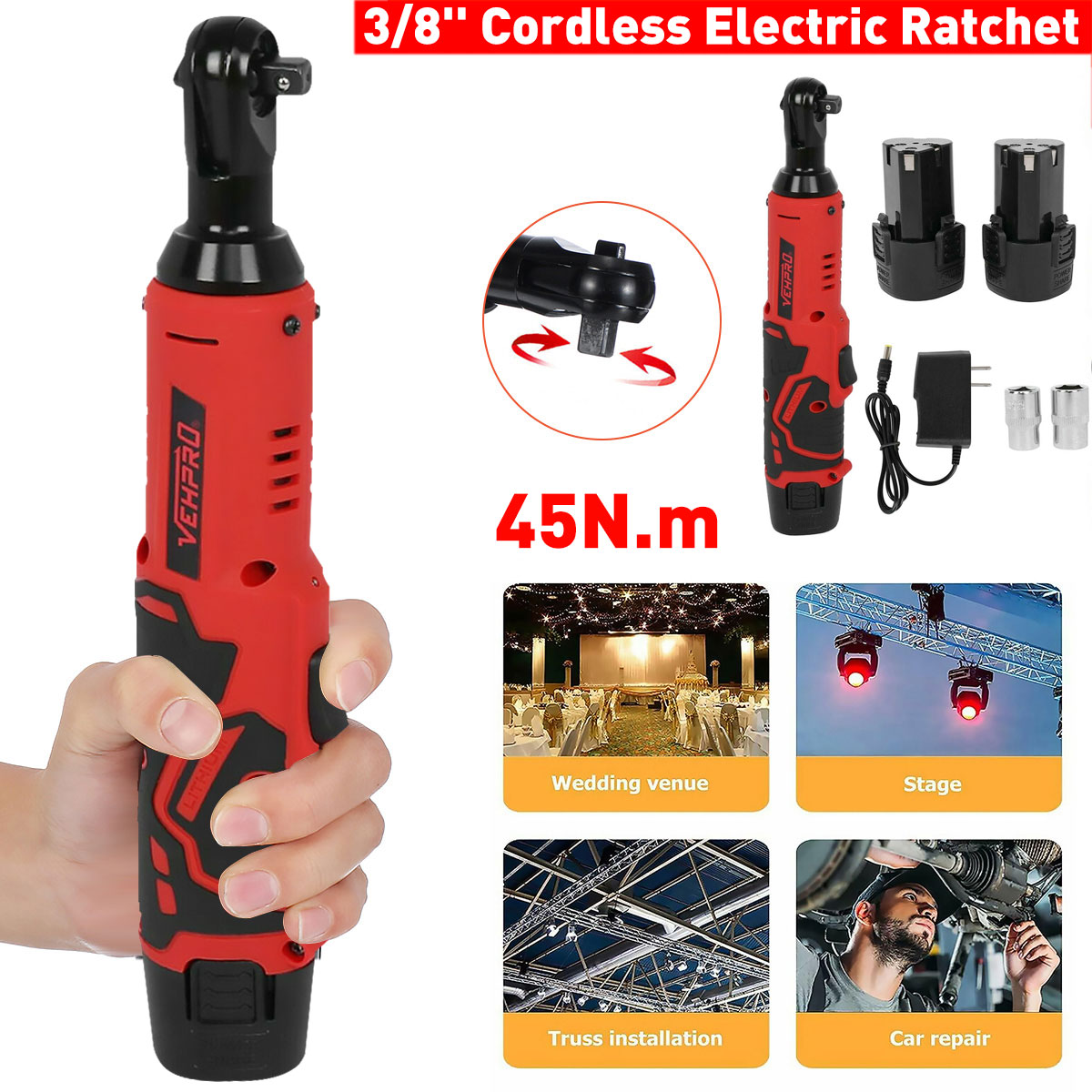 18V-45NM-Cordless-Eletctric-Ratchet-Wrench-38-Inch-Li-ion-Battery-Powered-Right-Angle-Wrench-With-2P-1843576-7
