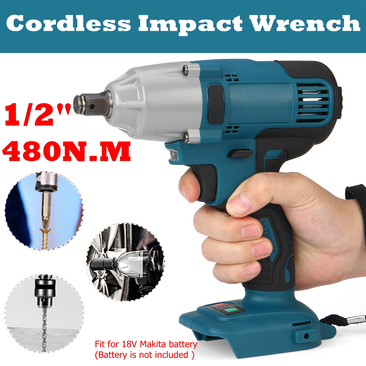 18V-480Nm-Li-Ion-Cordless-Impact-Wrench-Driver-12-Brushed-Electric-Wrench-Replacement-for-Makita-Bat-1658554-3