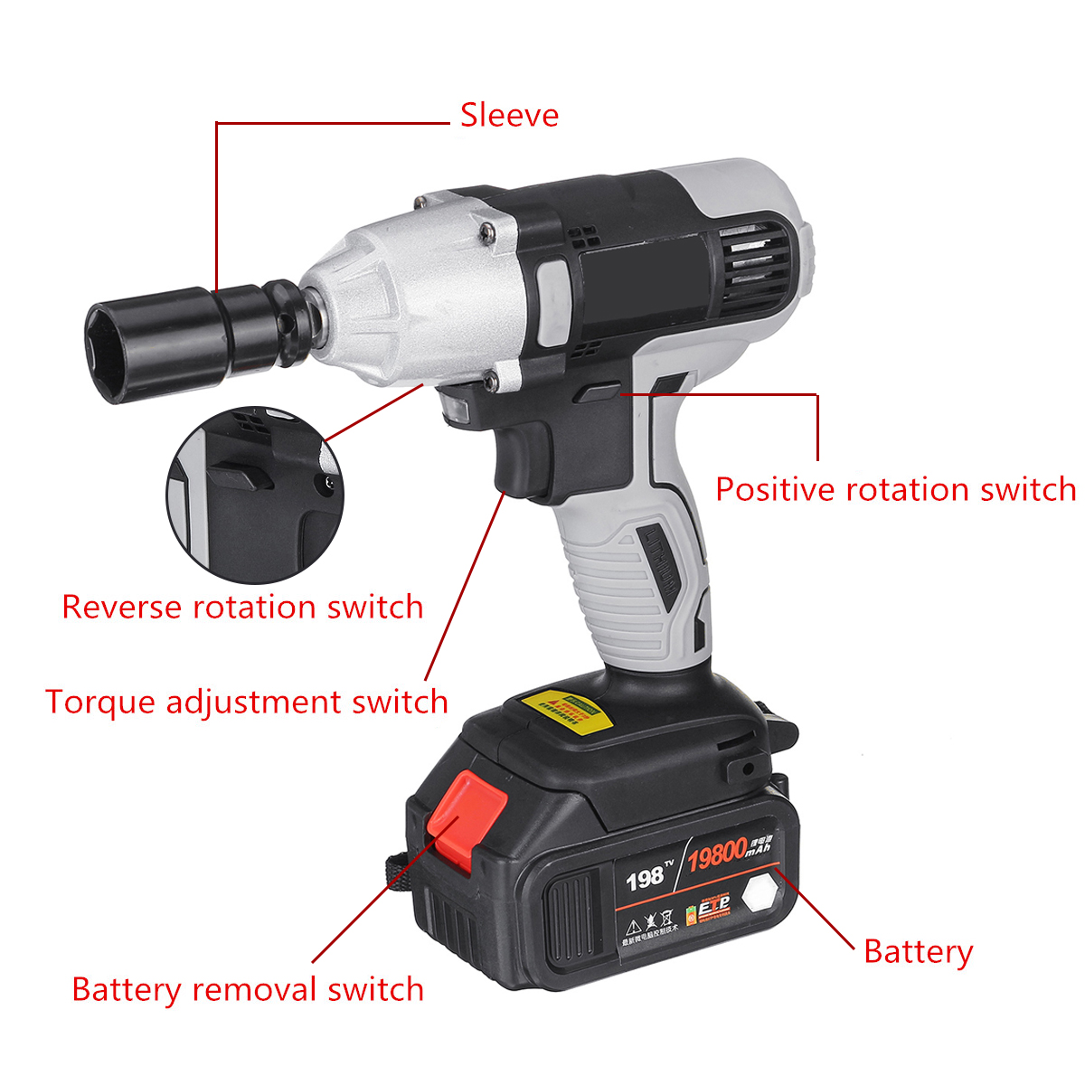 19800mAh-Lithium-Battery-Wrench-Multifunctional-300Nm-Electric-Cordless-Impact-Wrench-1449387-4
