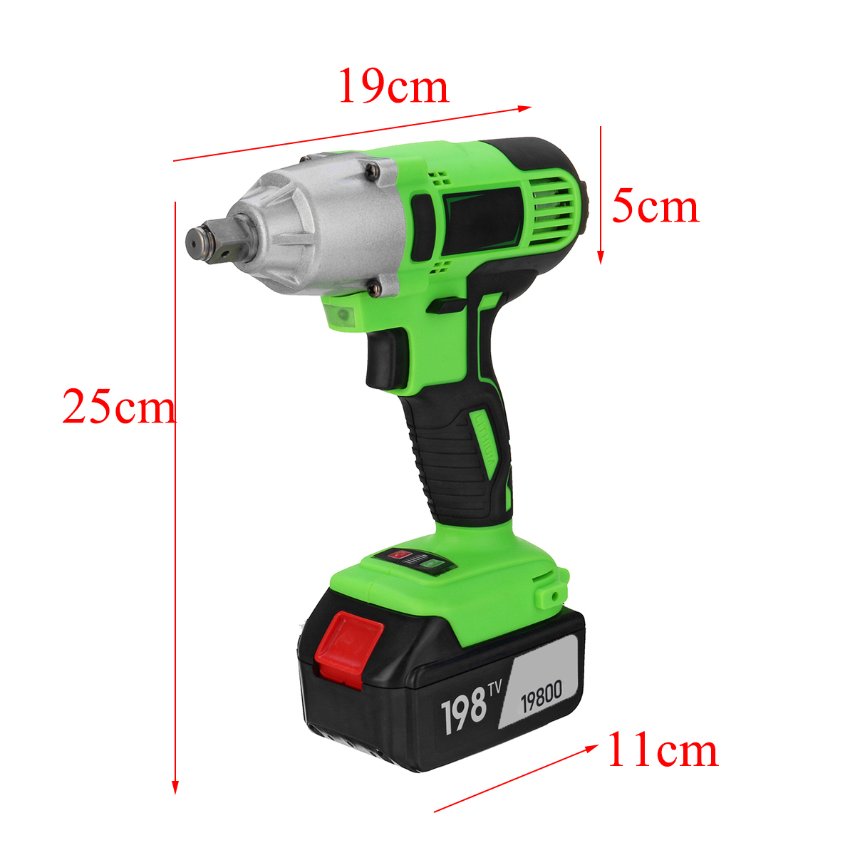 198VF-19800mAh-Electric-Cordless-Impact-Wrench-LED-Lighting-Screwdriver-Drill-Torque-Repair-Tool-1457165-10