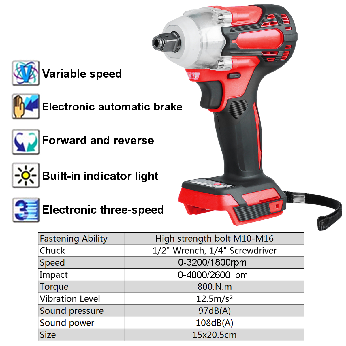 2-in1-800Nm-Li-Ion-Brushless-Cordless-Electric-12quot-Wrench-14quot-Screwdriver-Drill-for-Makita-18V-1822517-16