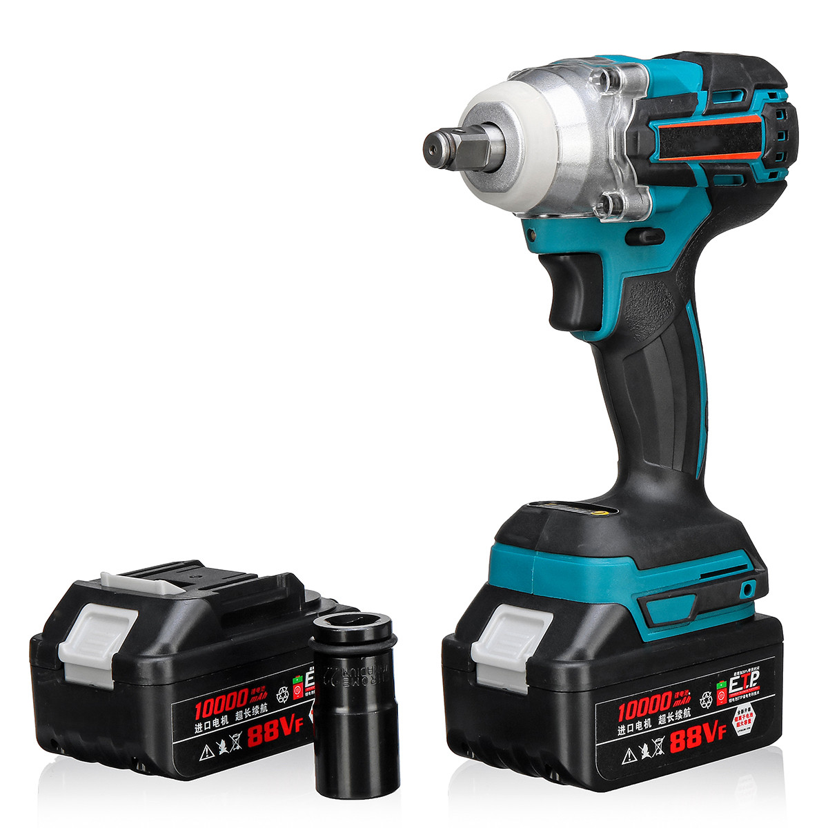 21V-330Nm-10000mAh-Lithium-Electric-Impact-Wrench-Cordless-with-2-Batteries-1399342-9
