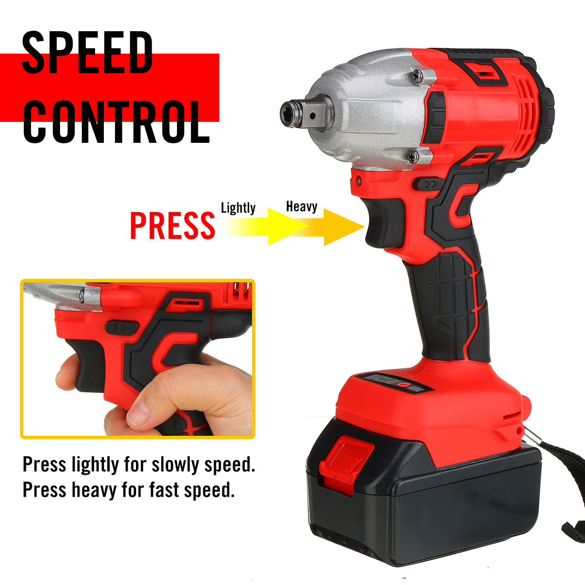 330NM-3000RPM-Electric-Cordless-Brushless-Impact-Wrench-W-1-or-2pcs-Battery--5pcs-Sockets-1831583-3