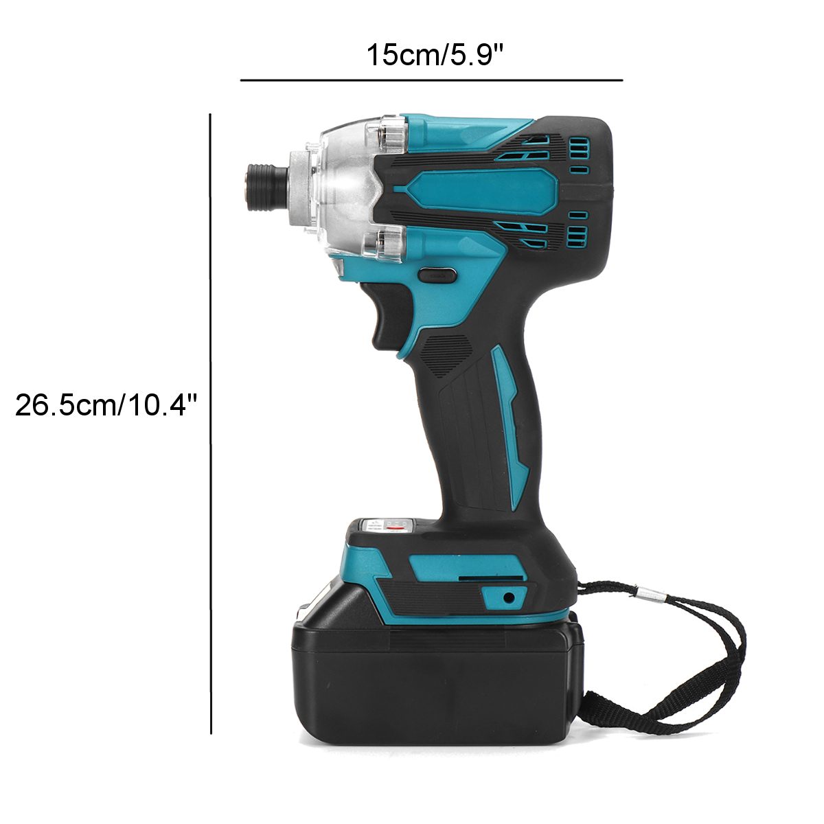 350NM-18V-Brushless-Cordless-Electric-Impact-Wrench-Driver-Screwdriver-Power-Tools-W-None12-Battery--1878641-9