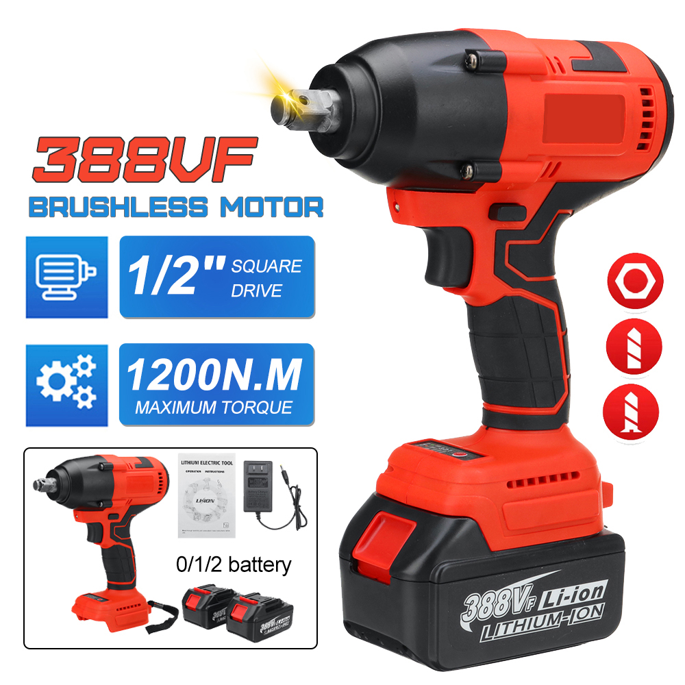 388VF-1200NM-Brushless-Electric-Impact-Wrench-Driver-Screwdriver-W-None12-Battery-Also-For-Makita-18-1855250-2