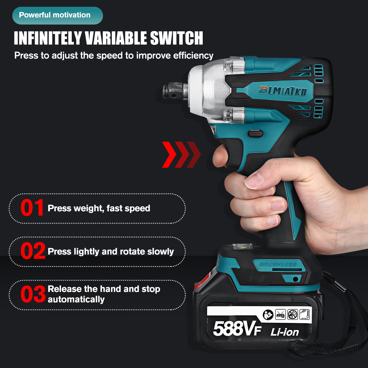 4-Speed-Cordless-Electric-Impact-Wrench-4000rpm-Brushless-Rechargeable-Torque-Wrench-Socket-Power-To-1843513-9