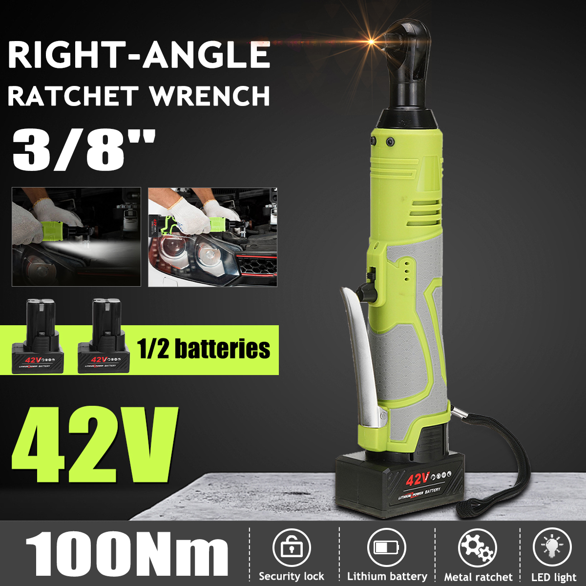 42V-Cordless-Electric-Ratchet-Right-Angle-Wrench-38-100Nm-Torque-LED-Light-1714976-1