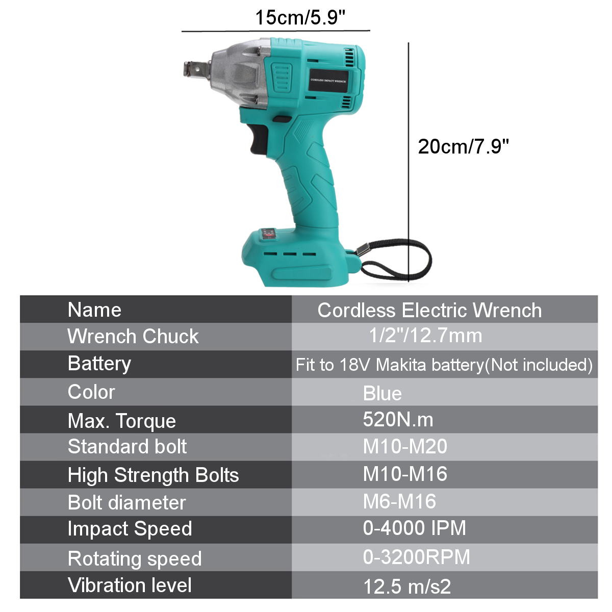 520NM-Cordless-Electric-Wrench-M10-M20-Power-Wrench-Adapted-For-18V-Makita-Battery-1834528-13