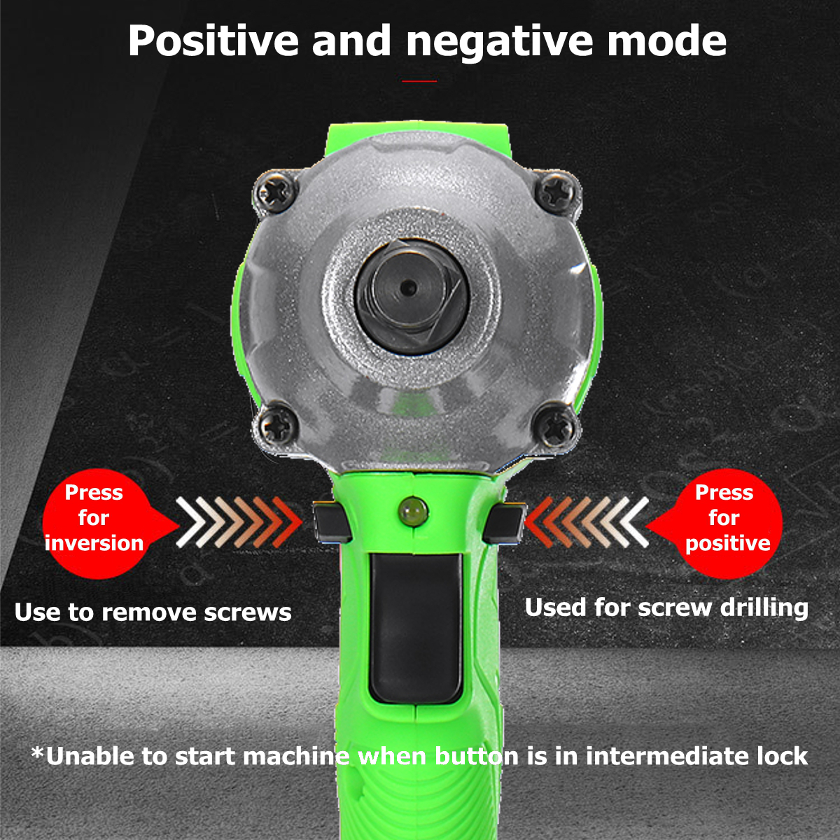 520Nm-198TV-19800mAh-Electric-Cordless-Impact-Wrench-Driver-Tool-12quot-Ratchet-Drive-Sockets-1618429-2