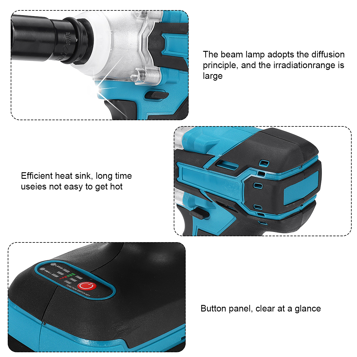 588VF-4000rpm-Impact-Wrench-Brushless-Cordless-Rechargeable-Electric-Wrench-Drill-Socket-W-None12pcs-1854941-4