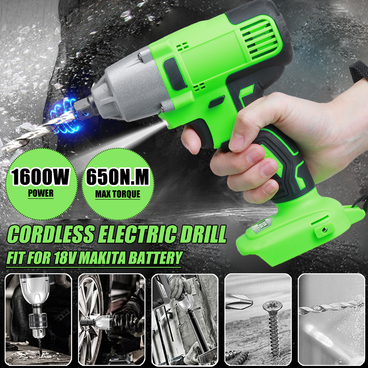 650NM-1600W-Brushless-Cordless-Electric-Drill-Screwdriver-For-Makita-18V-Battety-1783492-2