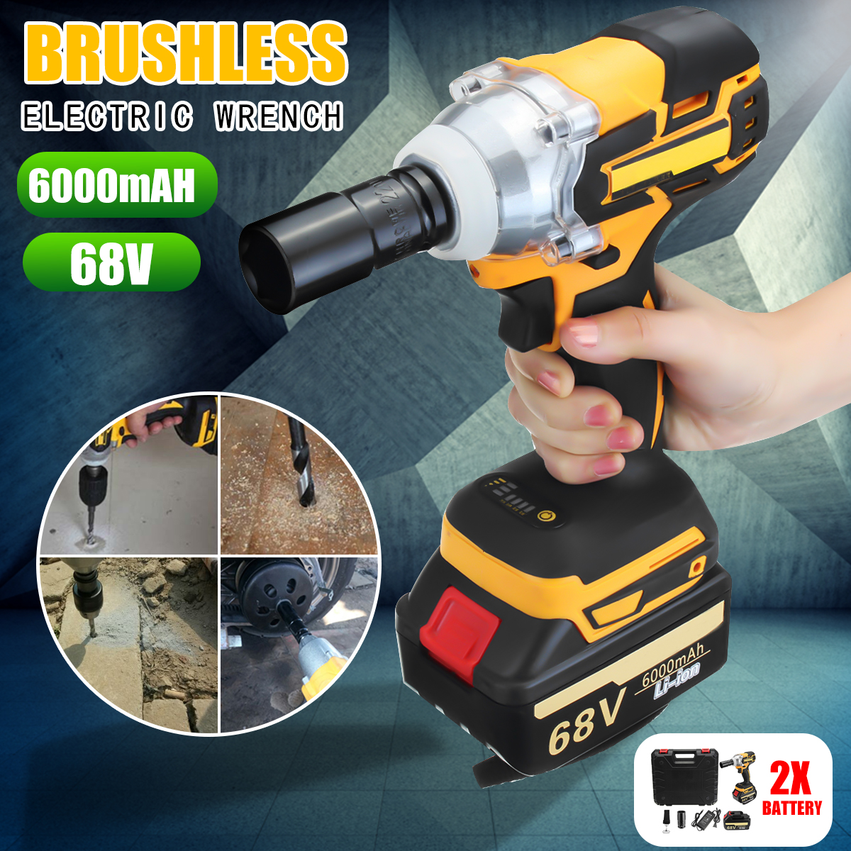 68V-6000mAh-Electric-Wrench-2-Batteries-1-Charger-Brushless-Cordless-Drive-Impact-Wrench-Tools-1282965-1