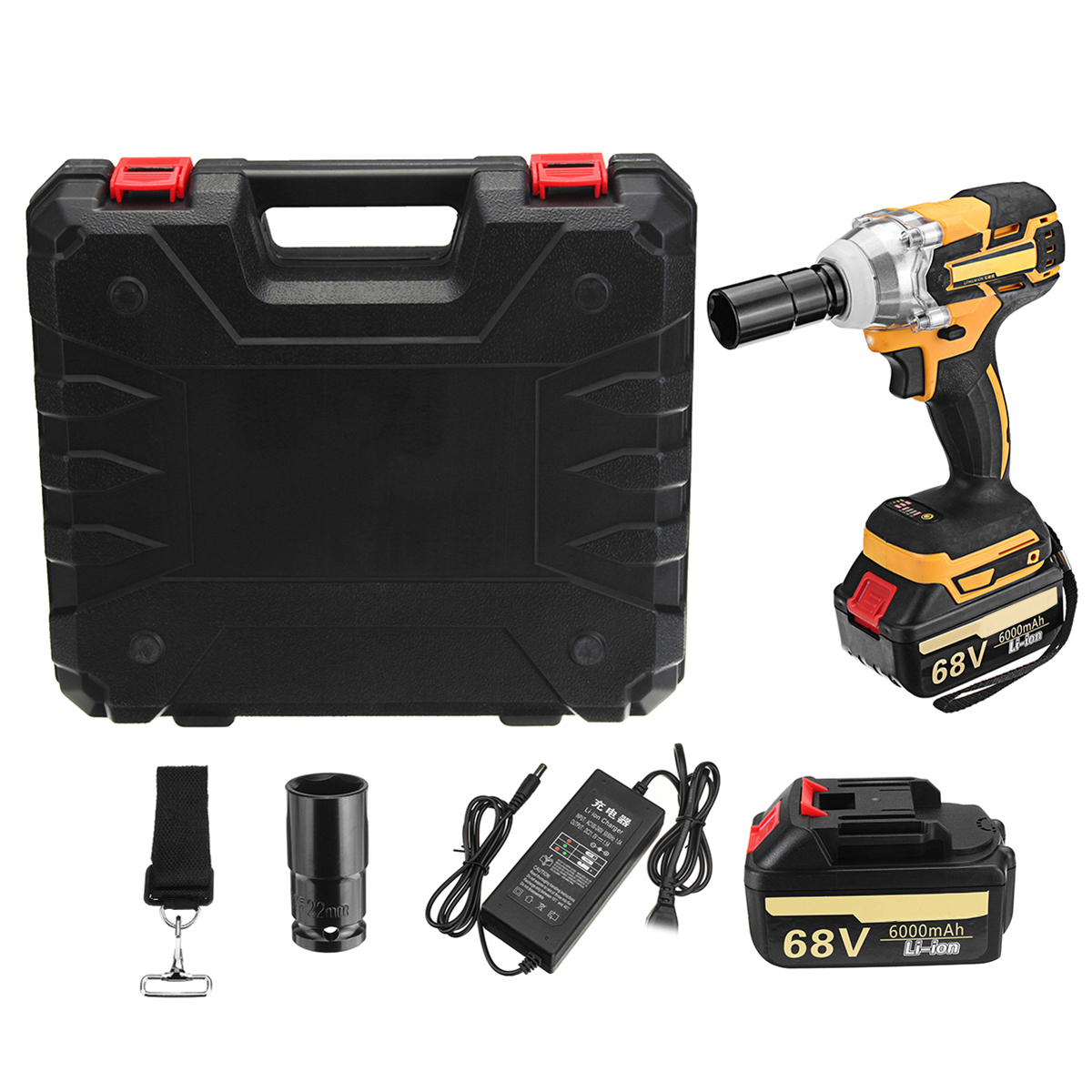 68V-6000mAh-Electric-Wrench-2-Batteries-1-Charger-Brushless-Cordless-Drive-Impact-Wrench-Tools-1282965-3
