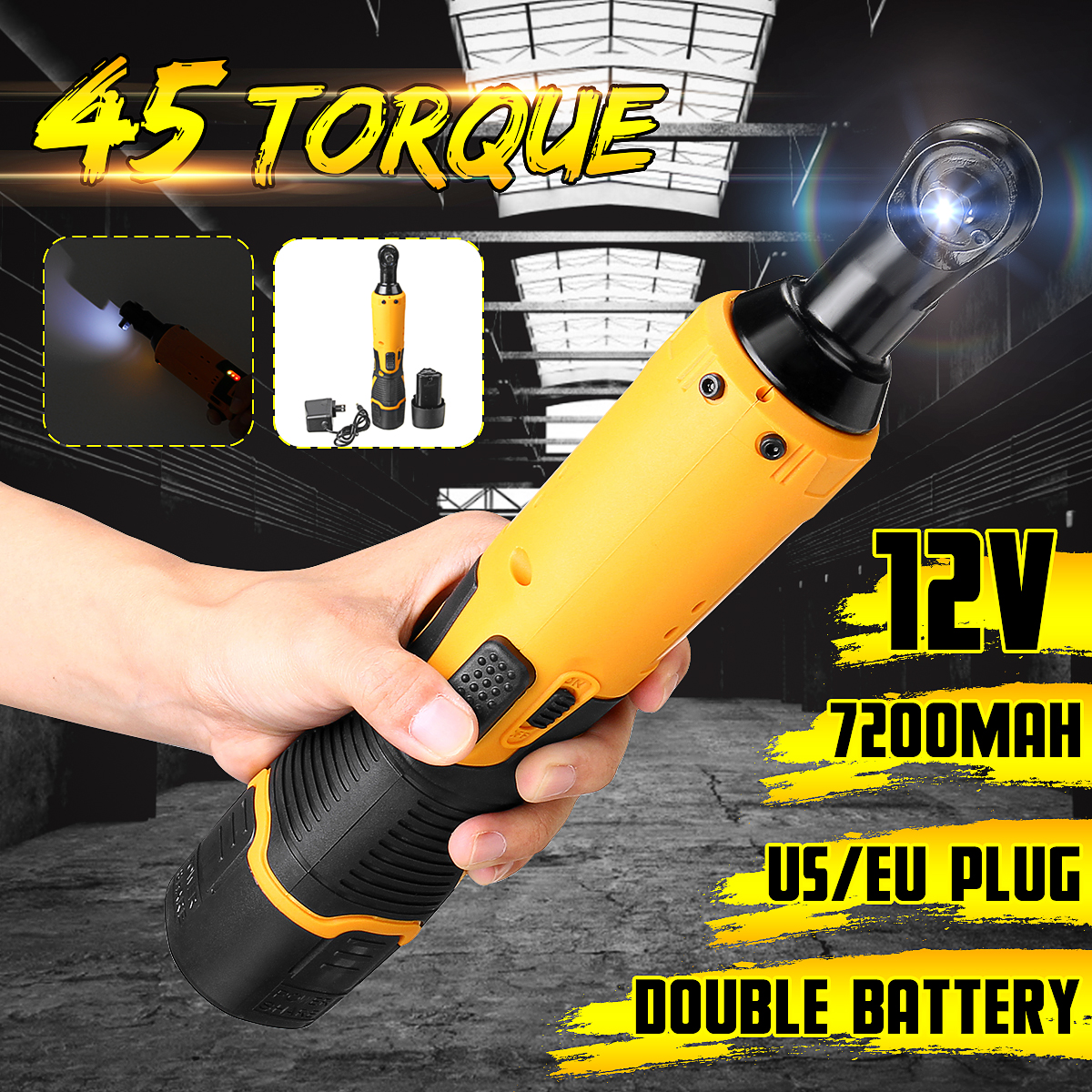 7200mah-Power-Cordless-Ratchet-Wrench-38quot-12V-Li-ion-Electric-Wrench-Max-Torque-45-Compact-Size-1560566-1