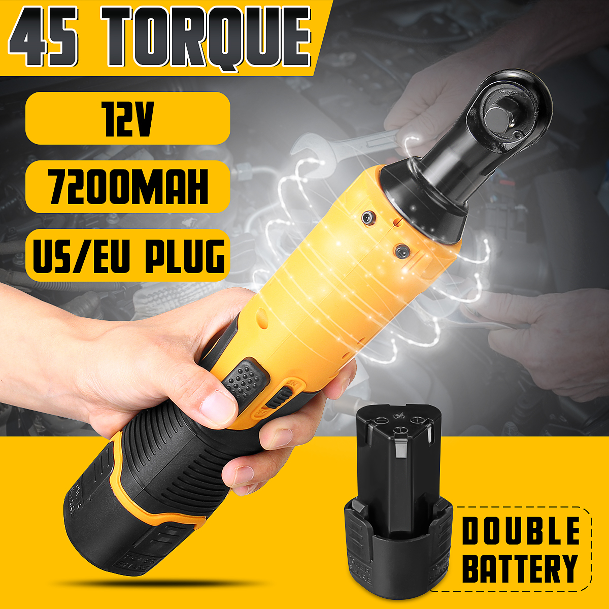 7200mah-Power-Cordless-Ratchet-Wrench-38quot-12V-Li-ion-Electric-Wrench-Max-Torque-45-Compact-Size-1560566-2