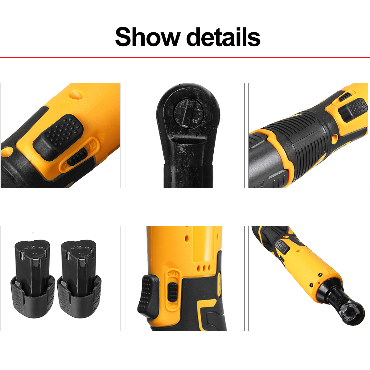7200mah-Power-Cordless-Ratchet-Wrench-38quot-12V-Li-ion-Electric-Wrench-Max-Torque-45-Compact-Size-1560566-4